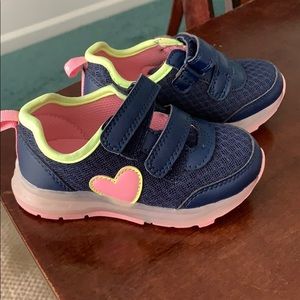 Carters Toddler Girls light up shoes size 7